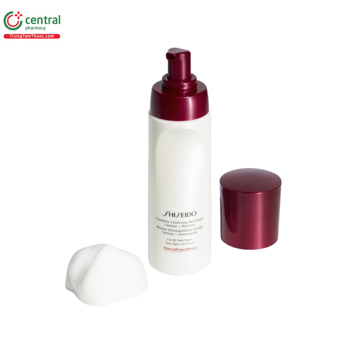 shiseido complete cleansing microfoam 5 T7484