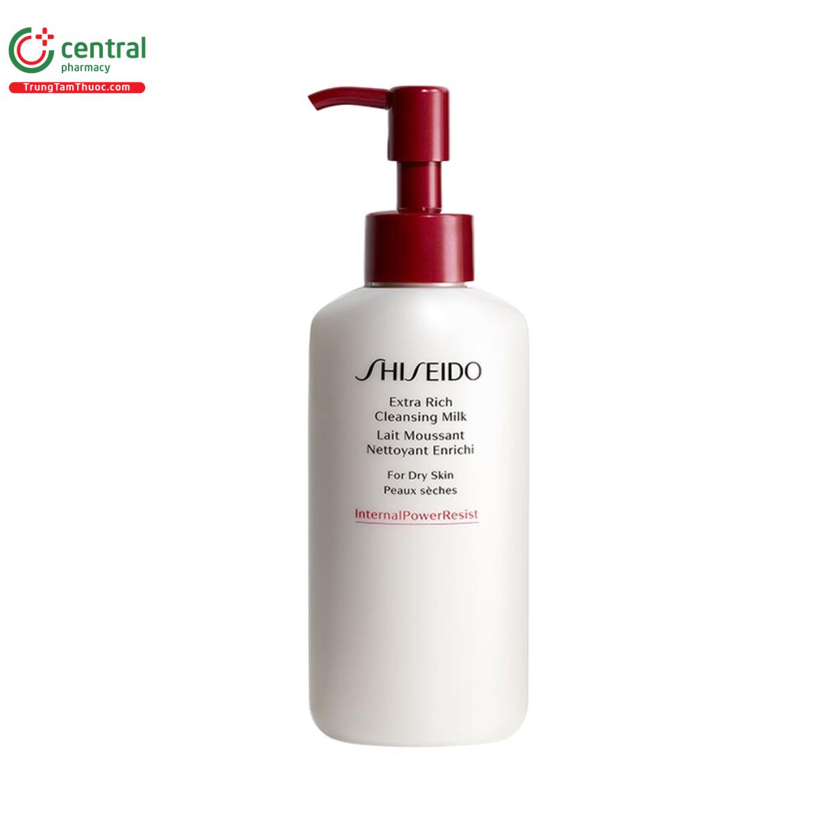 shiseido extra rich cleansing milk 4 L4003 shiseido extra rich cleansing milk 4 L4003