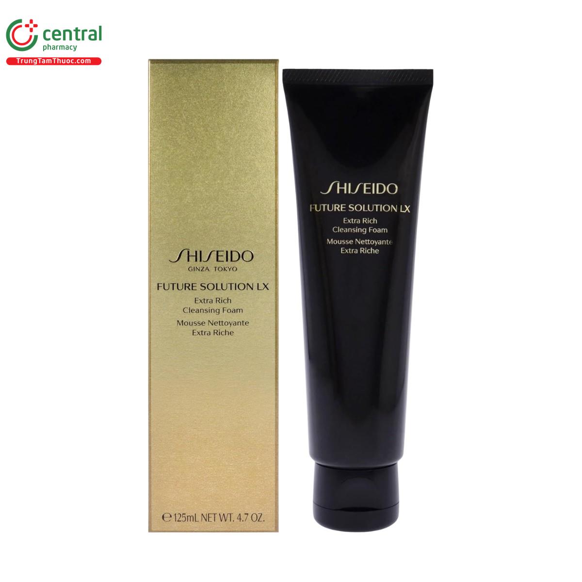 shiseido future solution lx extra rich cleansing foam 3 G2082