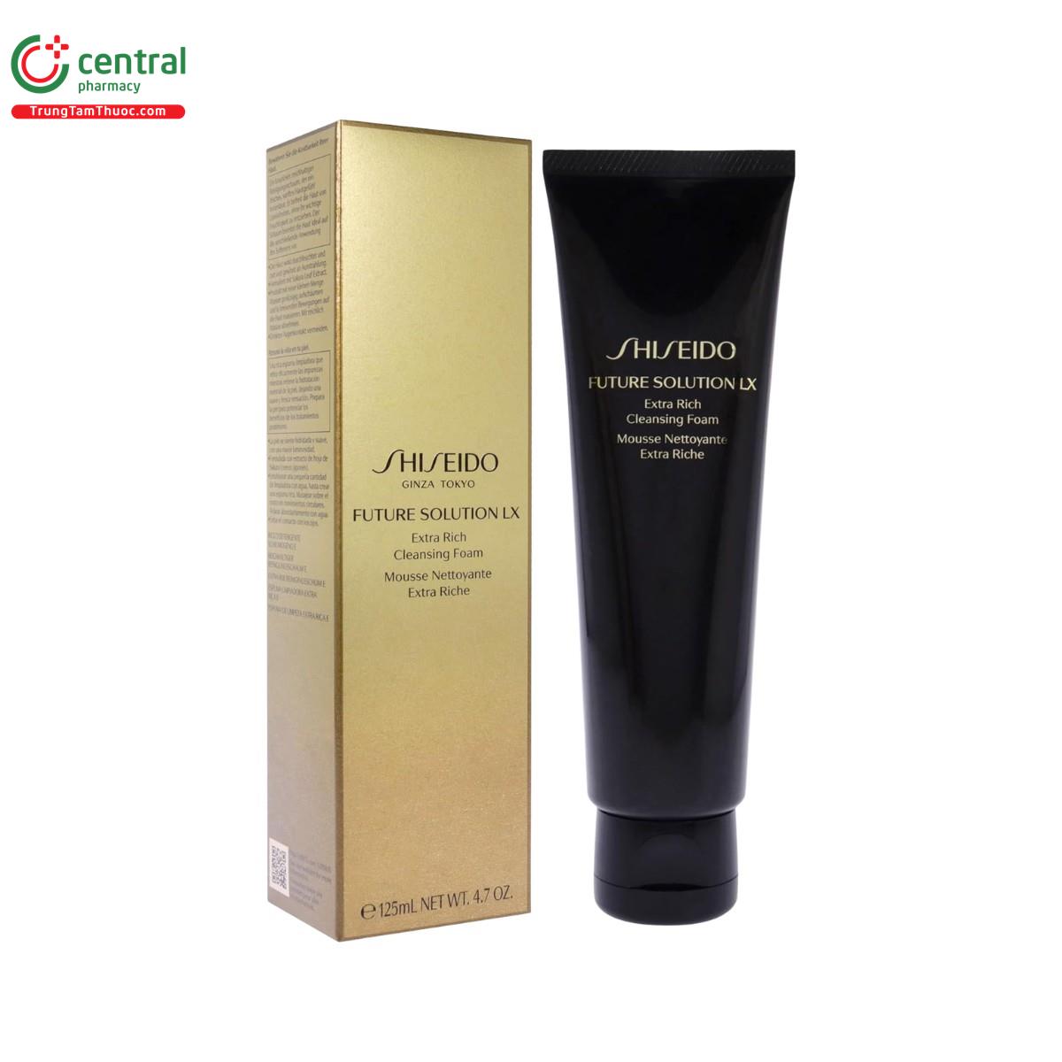 shiseido future solution lx extra rich cleansing foam 4 M5628