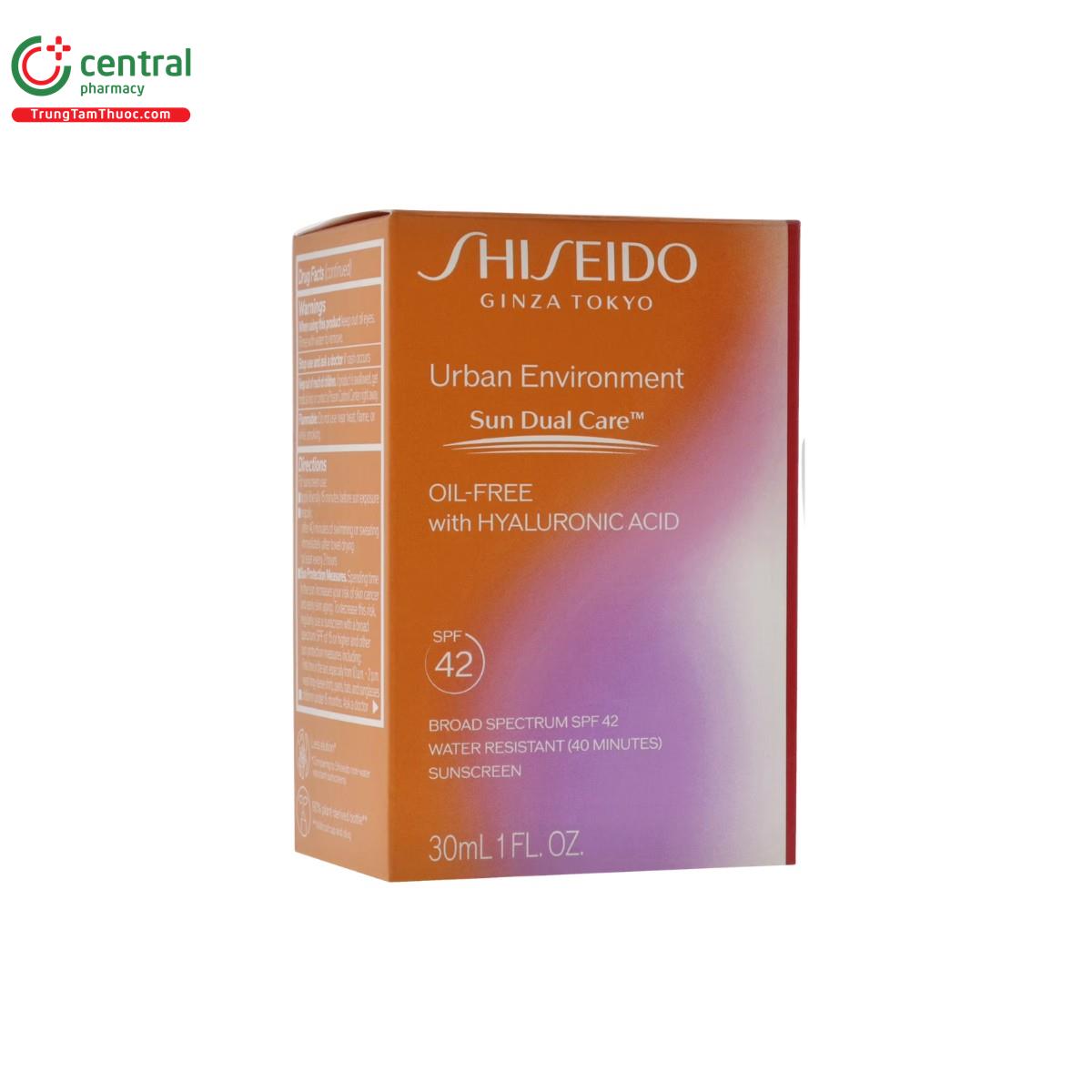 shiseido urban environment oil free sunscreen spf 42 6 U8644 shiseido urban environment oil free sunscreen spf 42 6 U8644