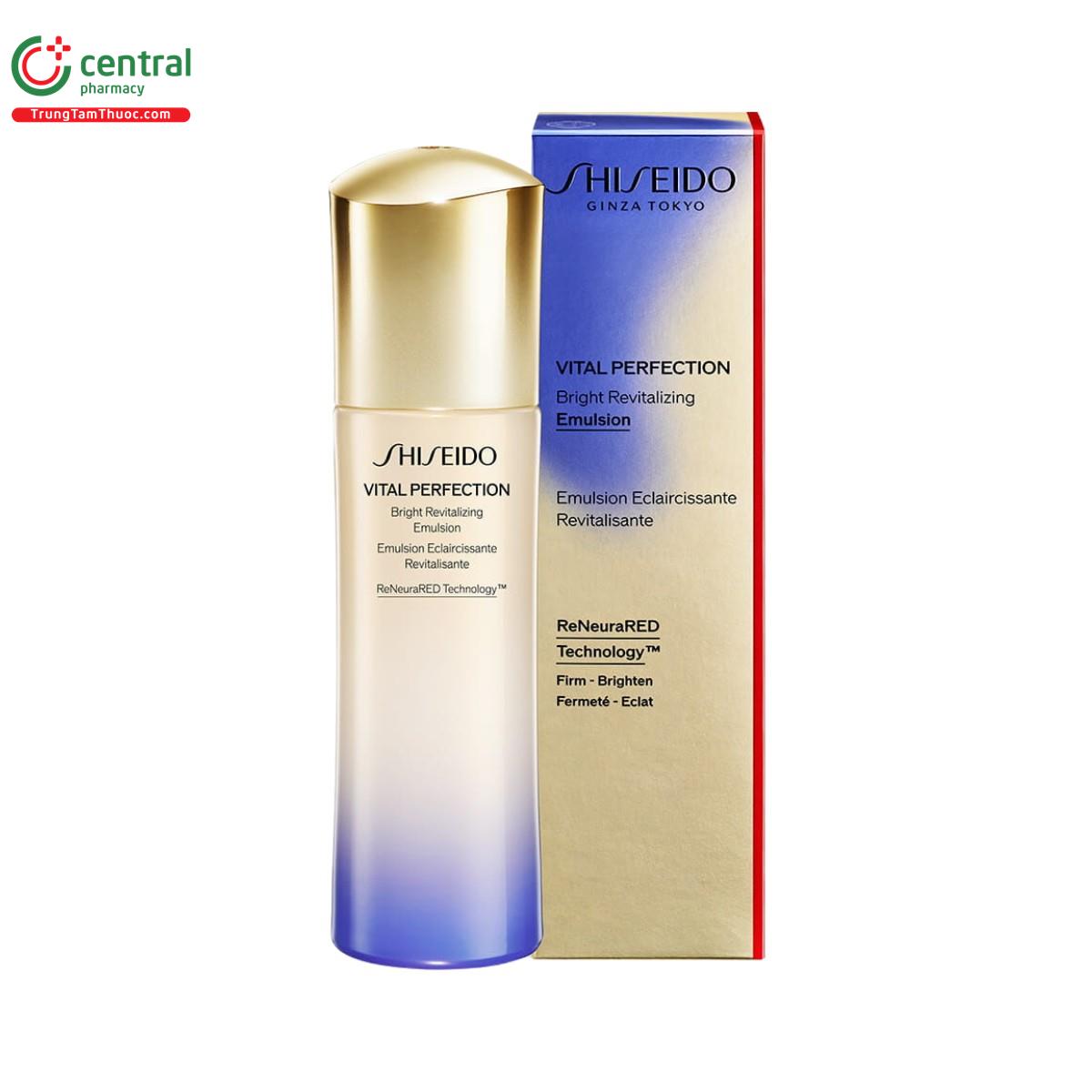 shiseido vital perfection bright revitalizing emulsion 2 M5200