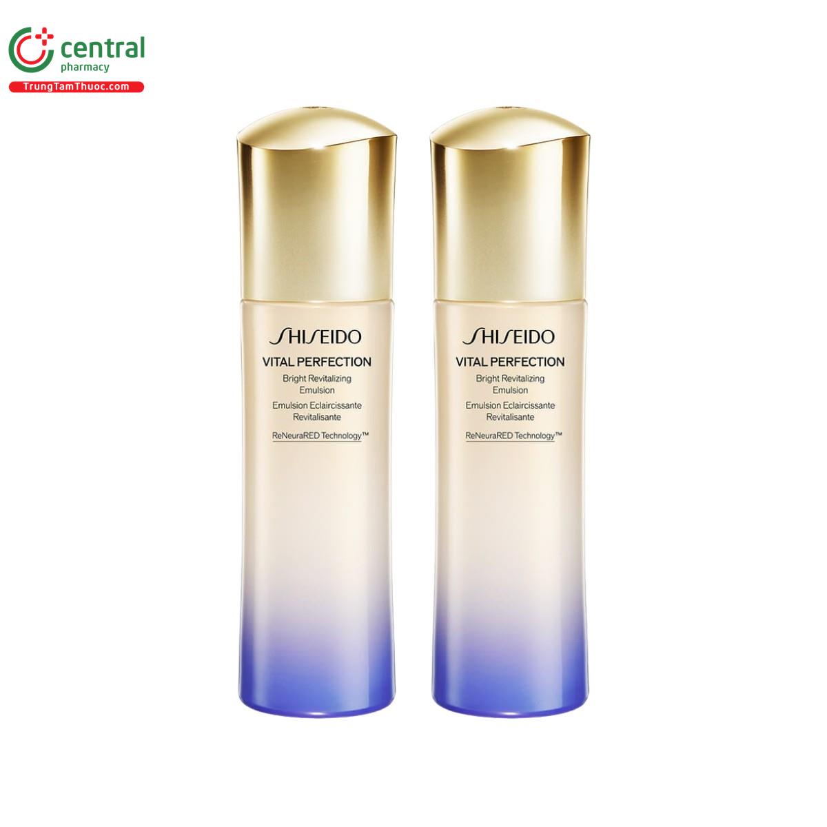 shiseido vital perfection bright revitalizing emulsion 4 T8811