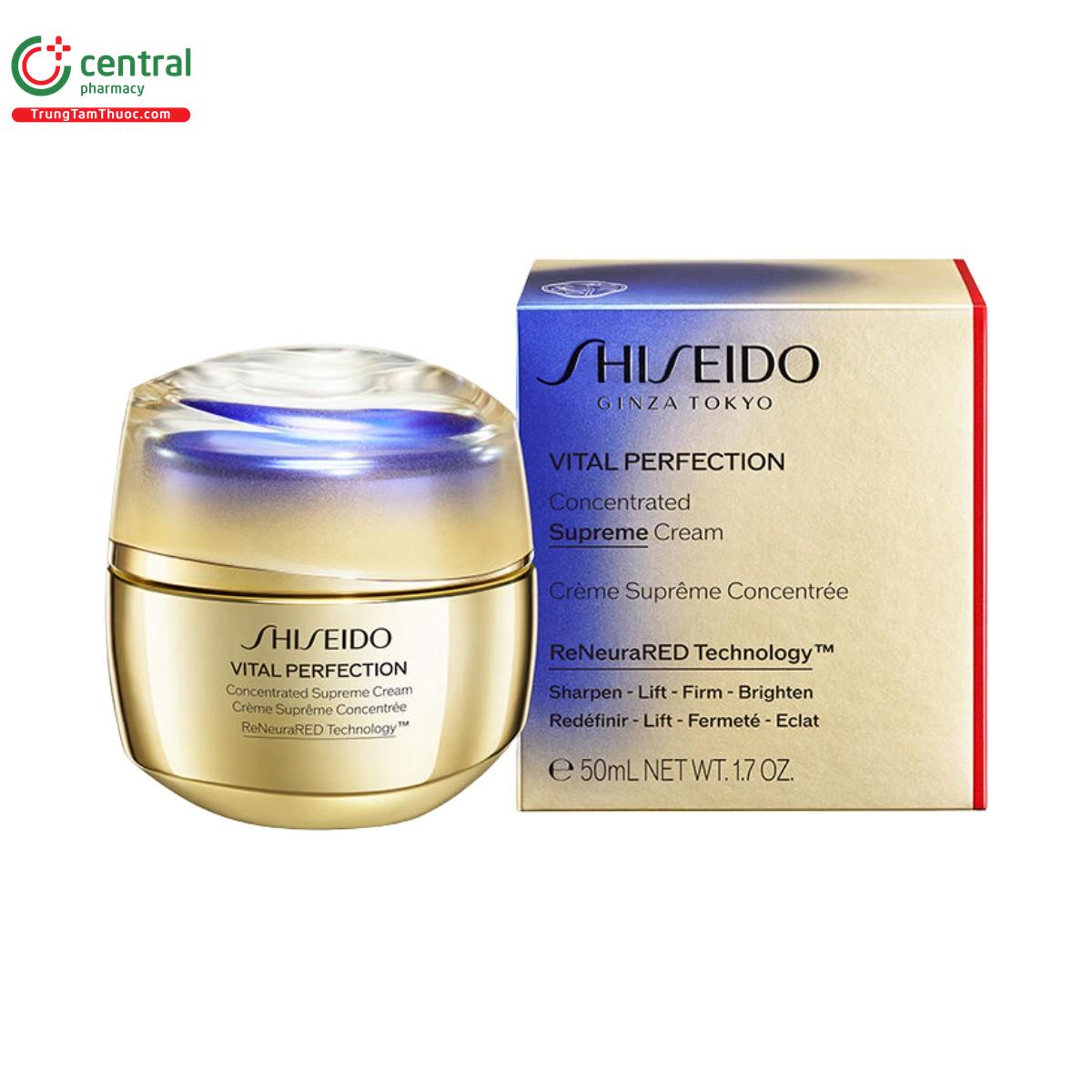 shiseido vital perfection concentrated supreme cream 2 N5314 shiseido vital perfection concentrated supreme cream 2 N5314