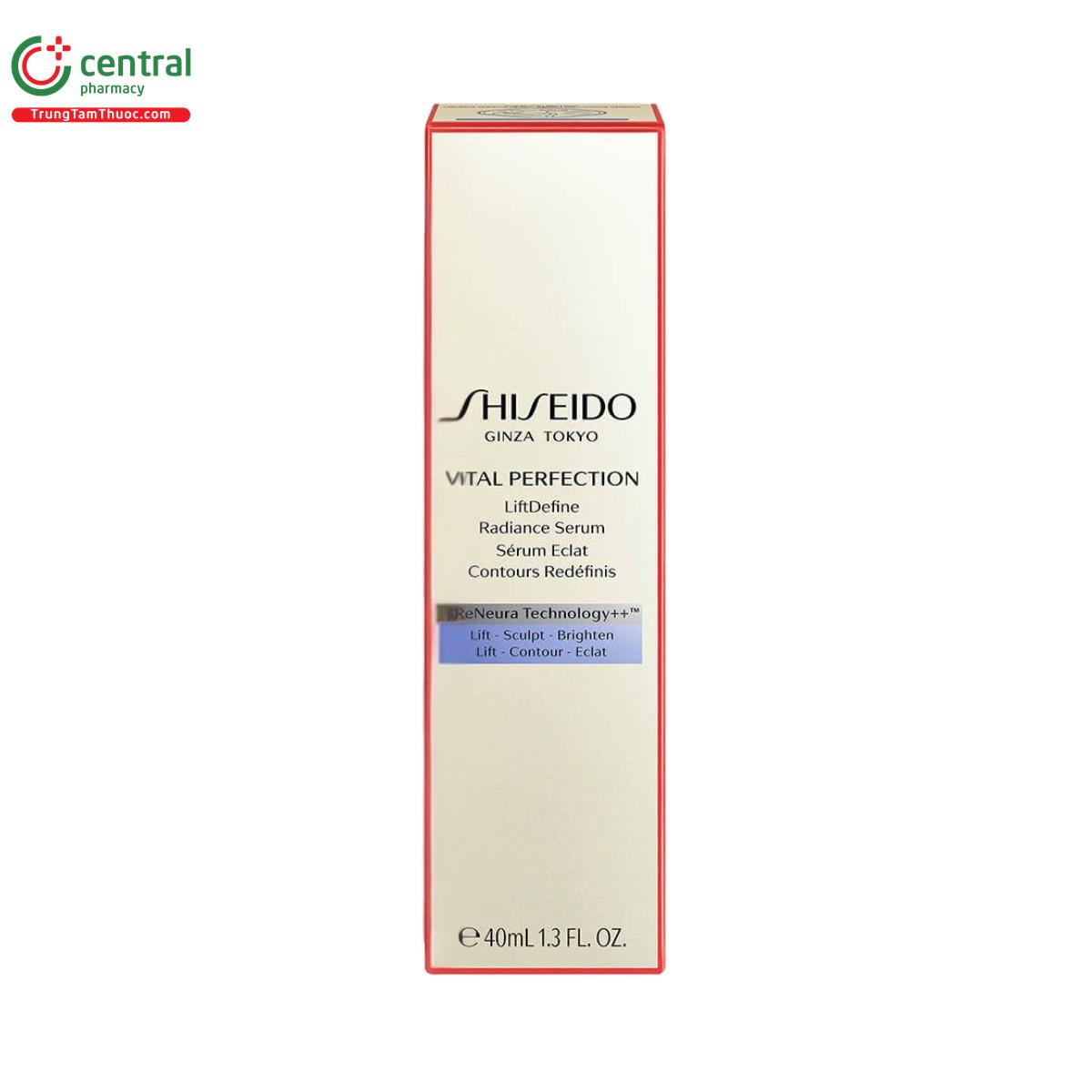 shiseido vital perfection liftdefine radiance serum 5 D1833 shiseido vital perfection liftdefine radiance serum 5 D1833