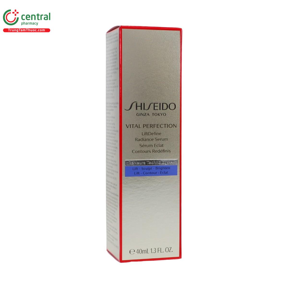shiseido vital perfection liftdefine radiance serum 6 G2012 shiseido vital perfection liftdefine radiance serum 6 G2012