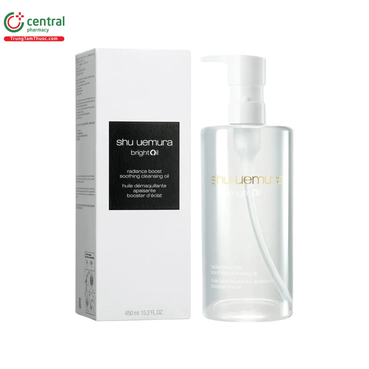 shu uemura brightoil radiance boost soothing cleansing oil 2 K4666
