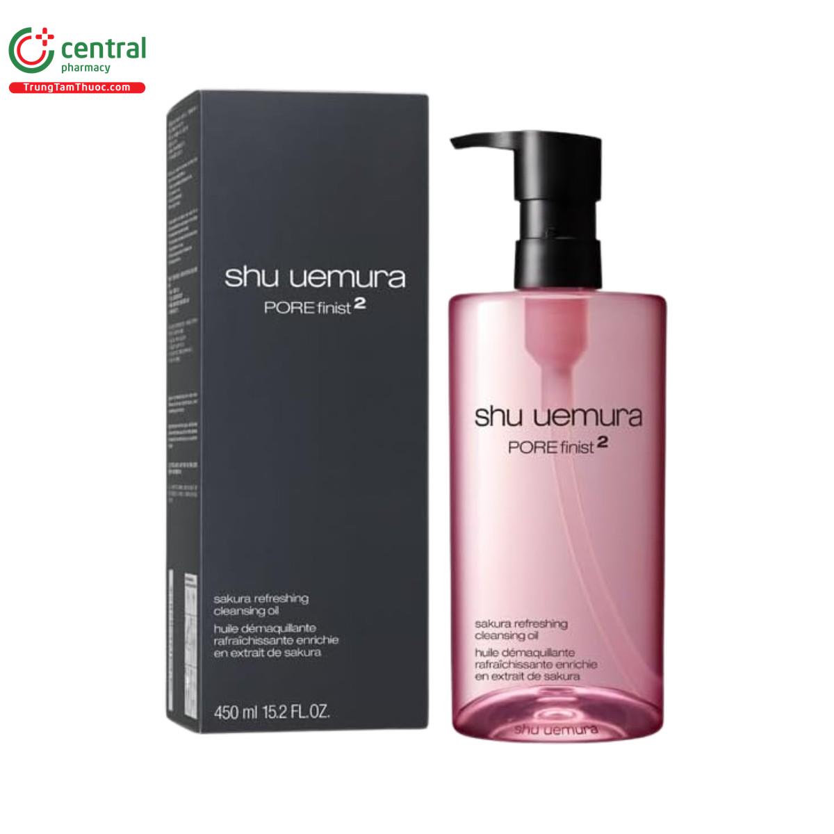 shu uemura pore finist2 sakura refreshing cleansing oil 2 H3312