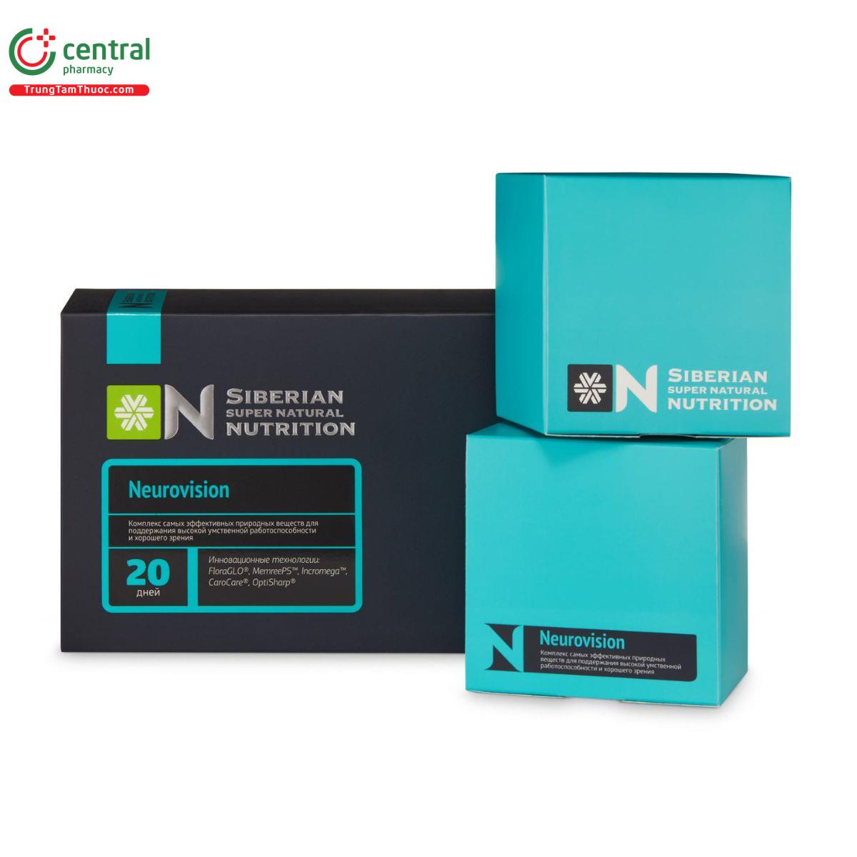 siberian super natural nutrition neurovision 2 K4557