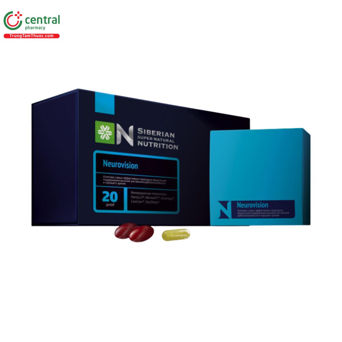 siberian super natural nutrition neurovision C0831