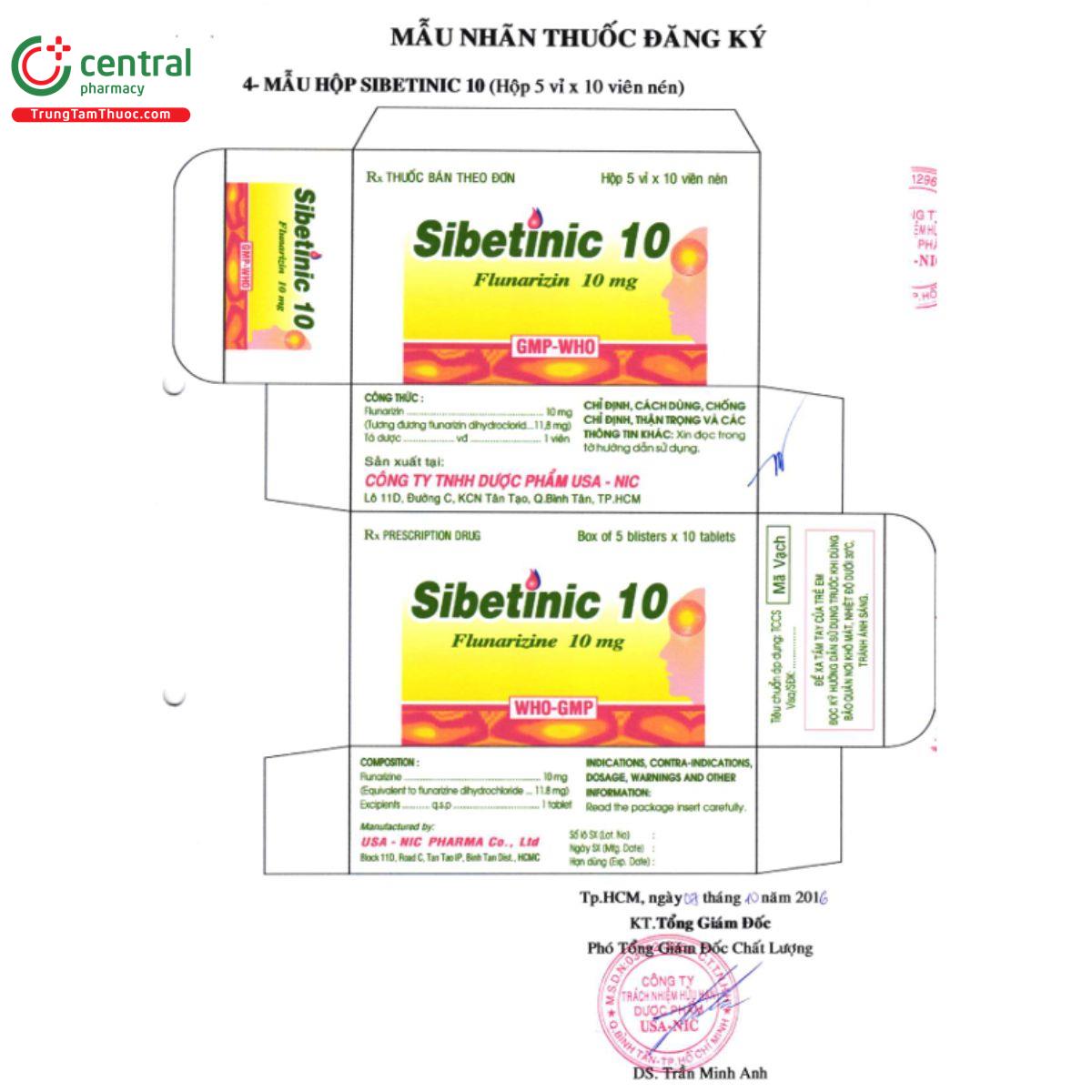 sibetinic 10 5 O6100 sibetinic 10 5 O6100