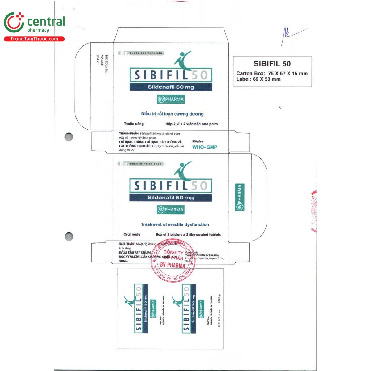 sibifil 50 10 N5451 sibifil 50 10 N5451
