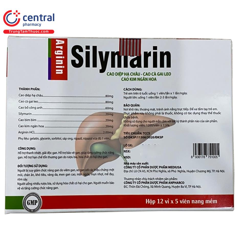 silymarin arginin mediusa 2 C1213