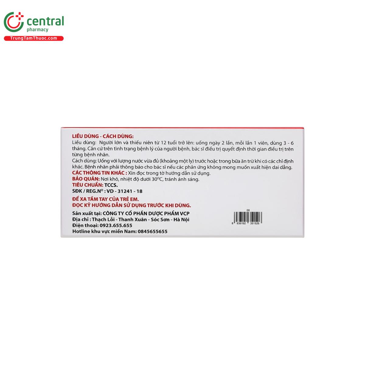 silymarin vcp 140 mg 5 O5238