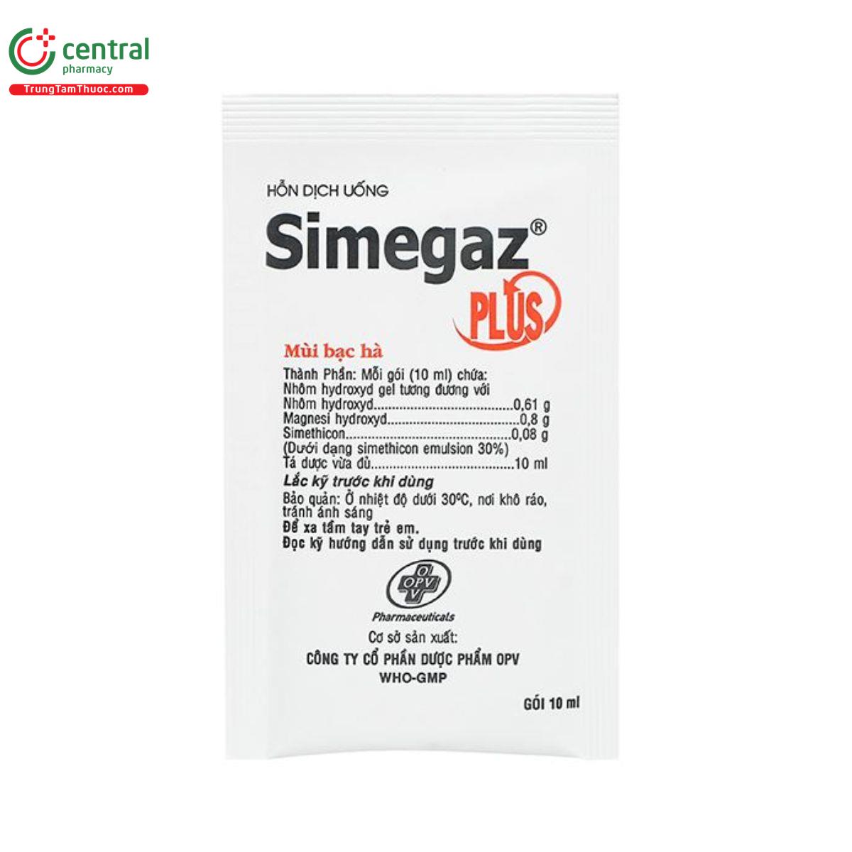 simegaz plus 8 H3156