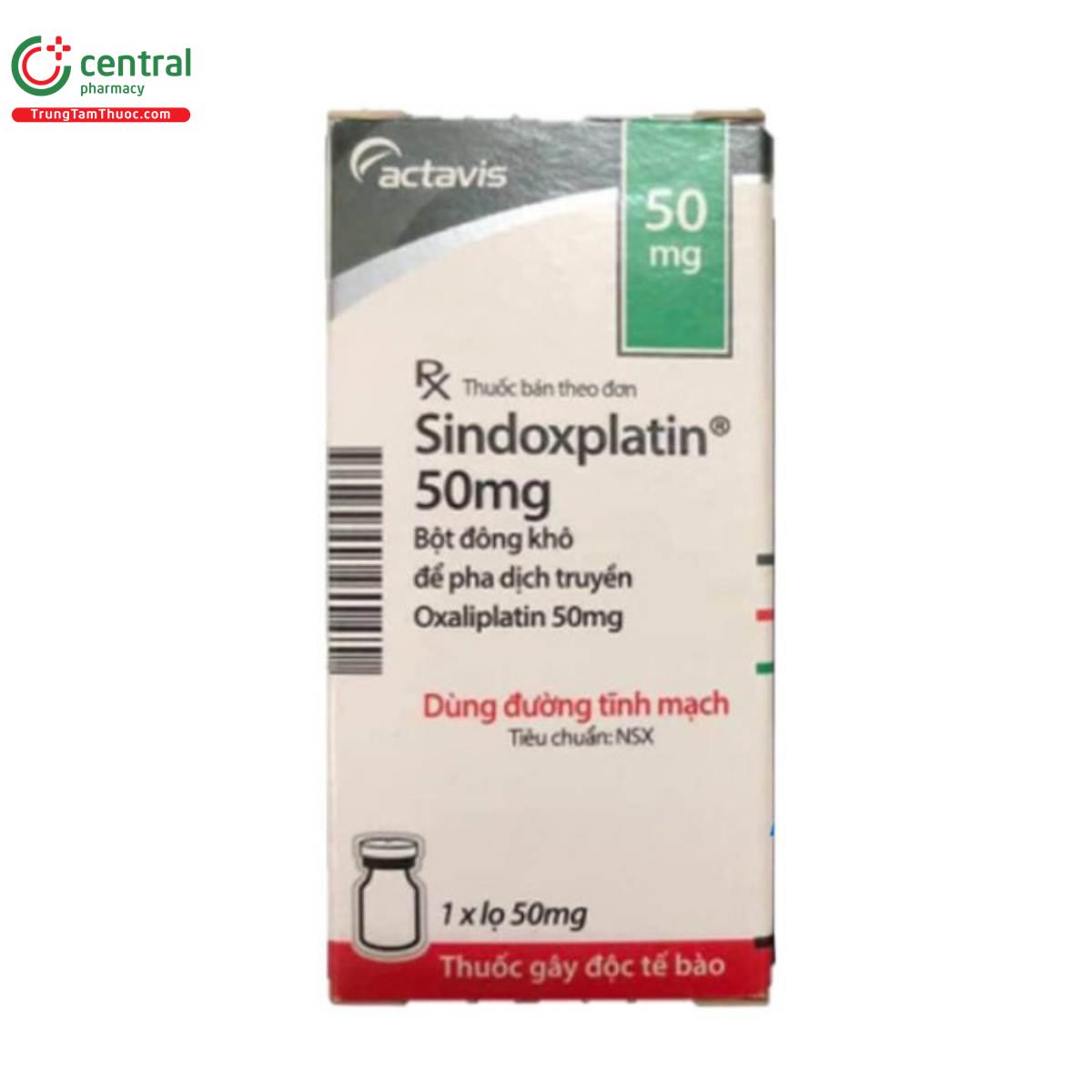 sindoxplatin 50mg 1 H3256