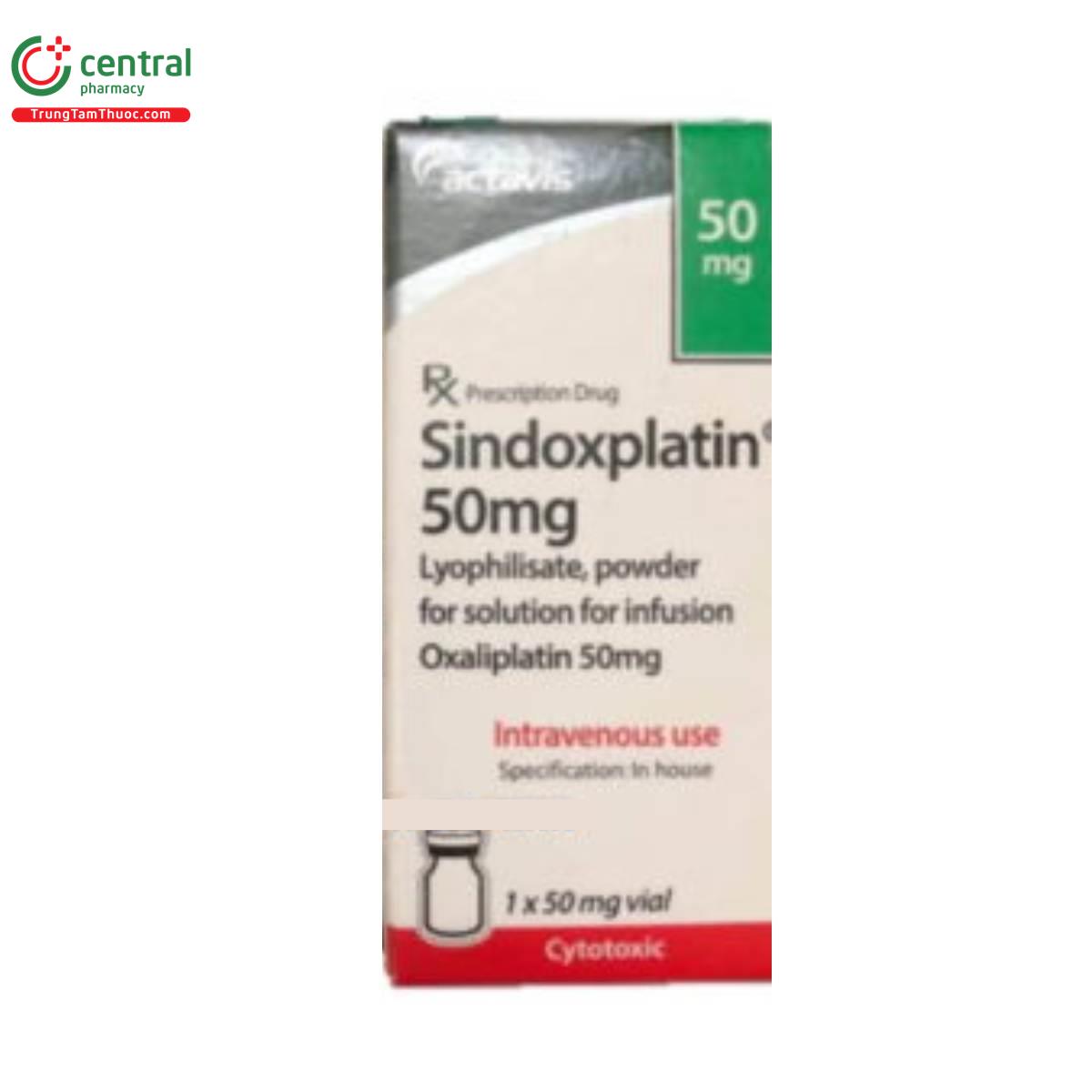 sindoxplatin 50mg 2 N5815