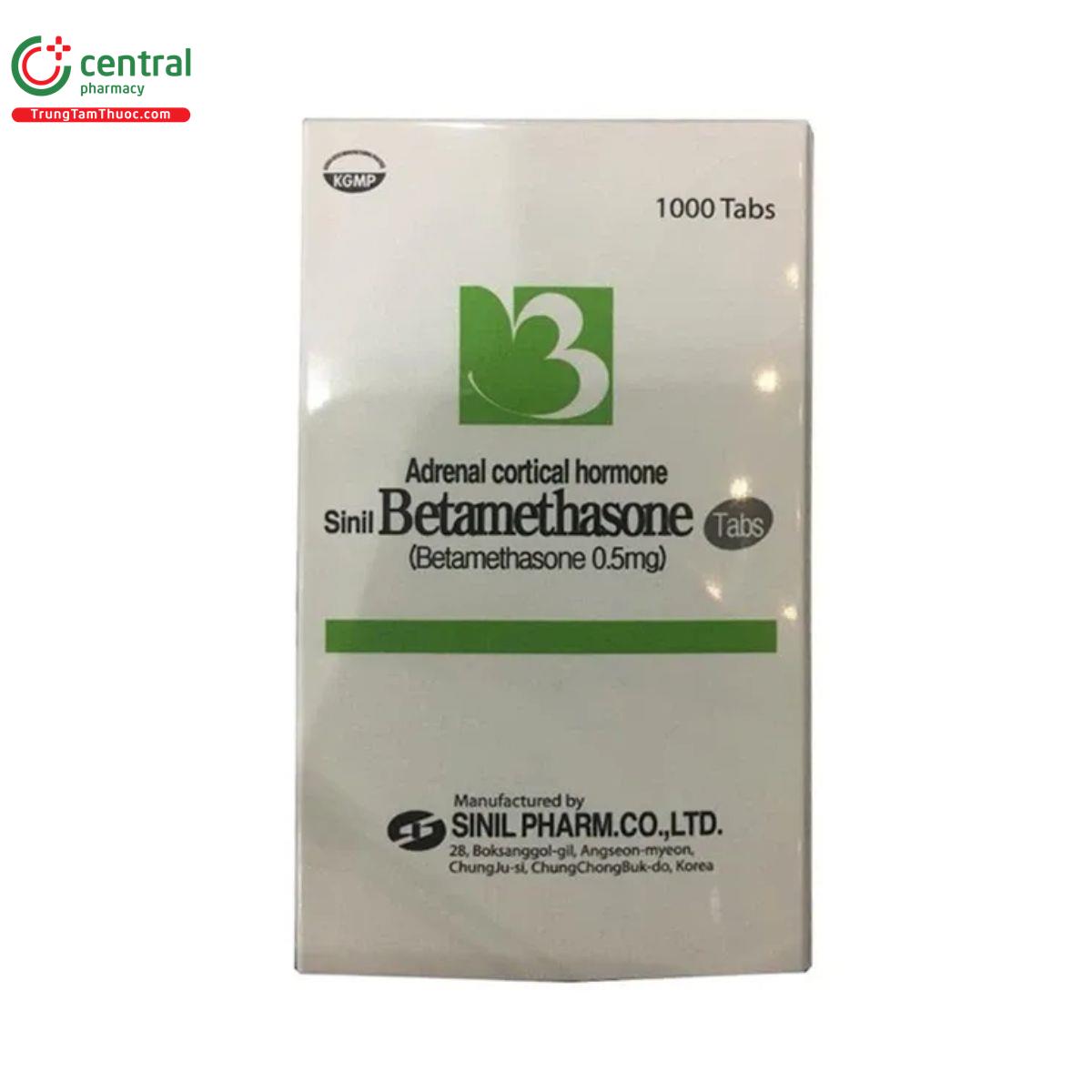 sinil betamethasone tabs 0 5mg 2 O6882