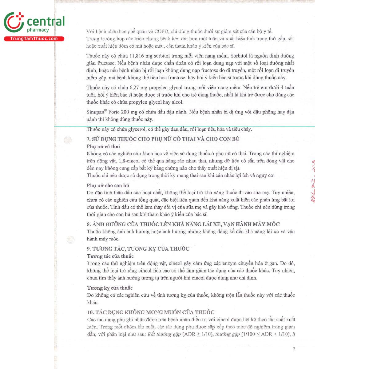 sinupan forte 200mg 4 F2180 sinupan forte 200mg 4 F2180