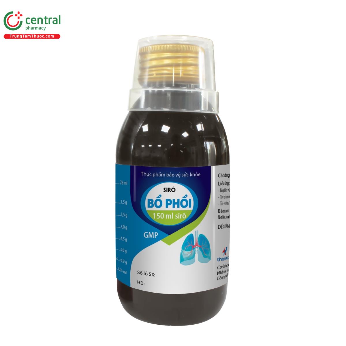 siro bo phoi thephaco 3 I3736 siro bo phoi thephaco 3 I3736