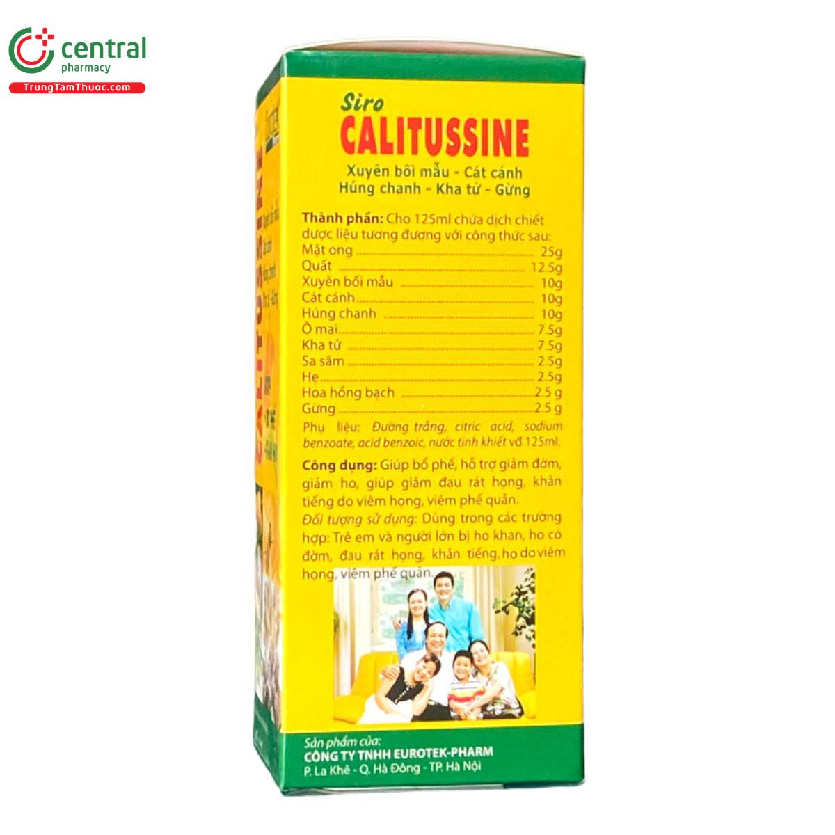 siro calitussine 4 A0660 siro calitussine 4 A0660
