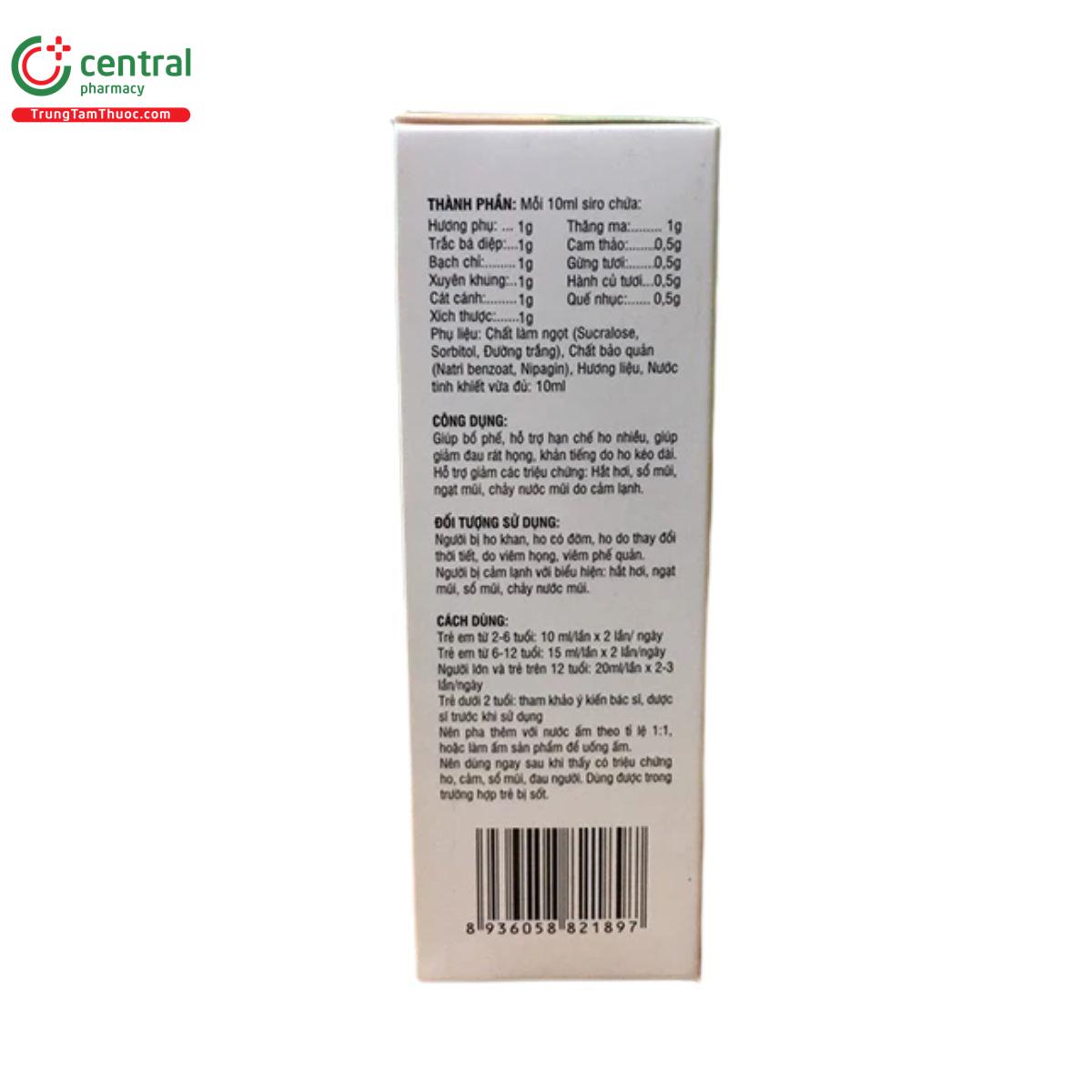 siro coldeka duoc khoa 3 S7050