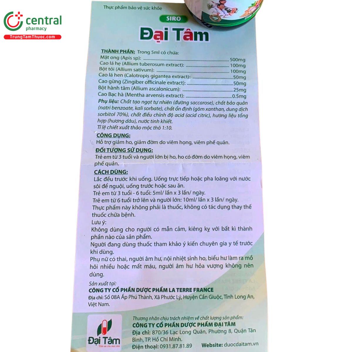 siro dai tam 8 A0351 siro dai tam 8 A0351