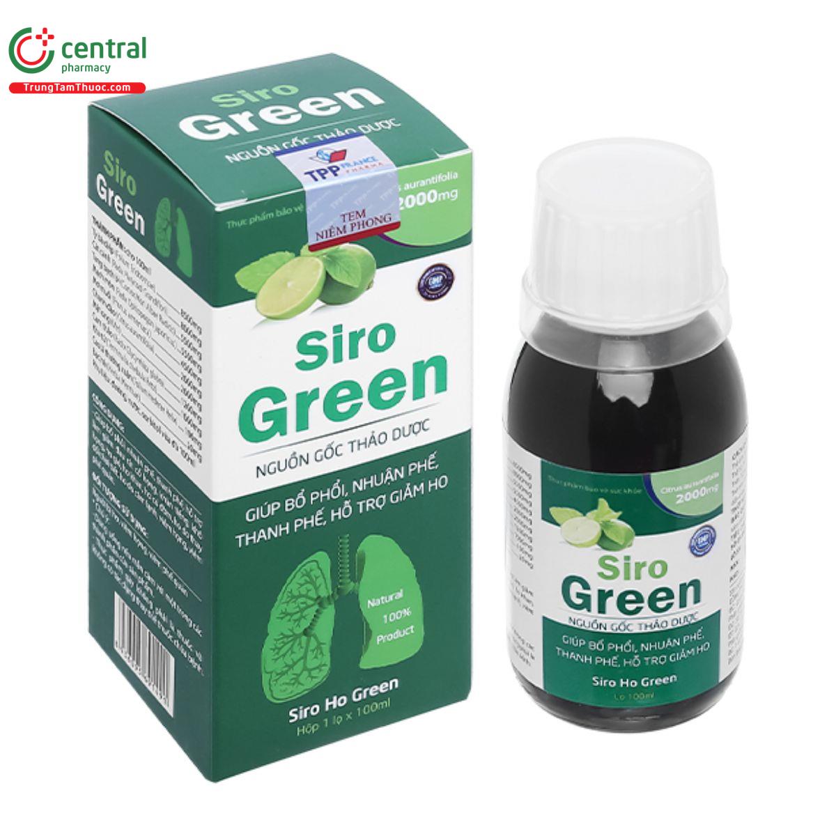 siro green 100ml 2 G2081