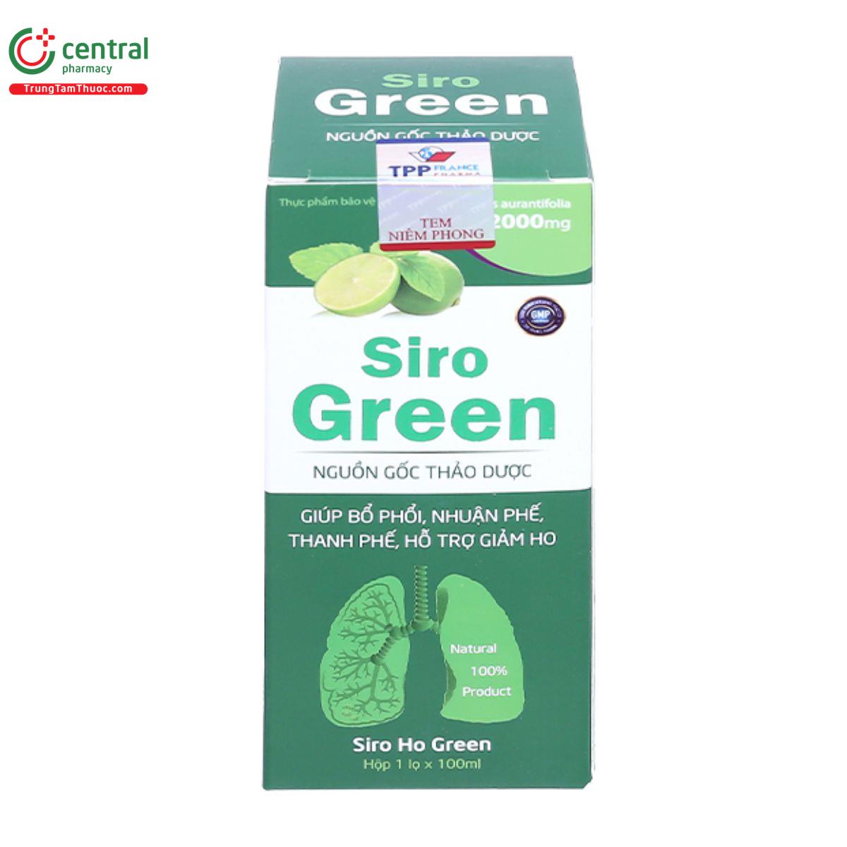 siro green 100ml 4 L4641