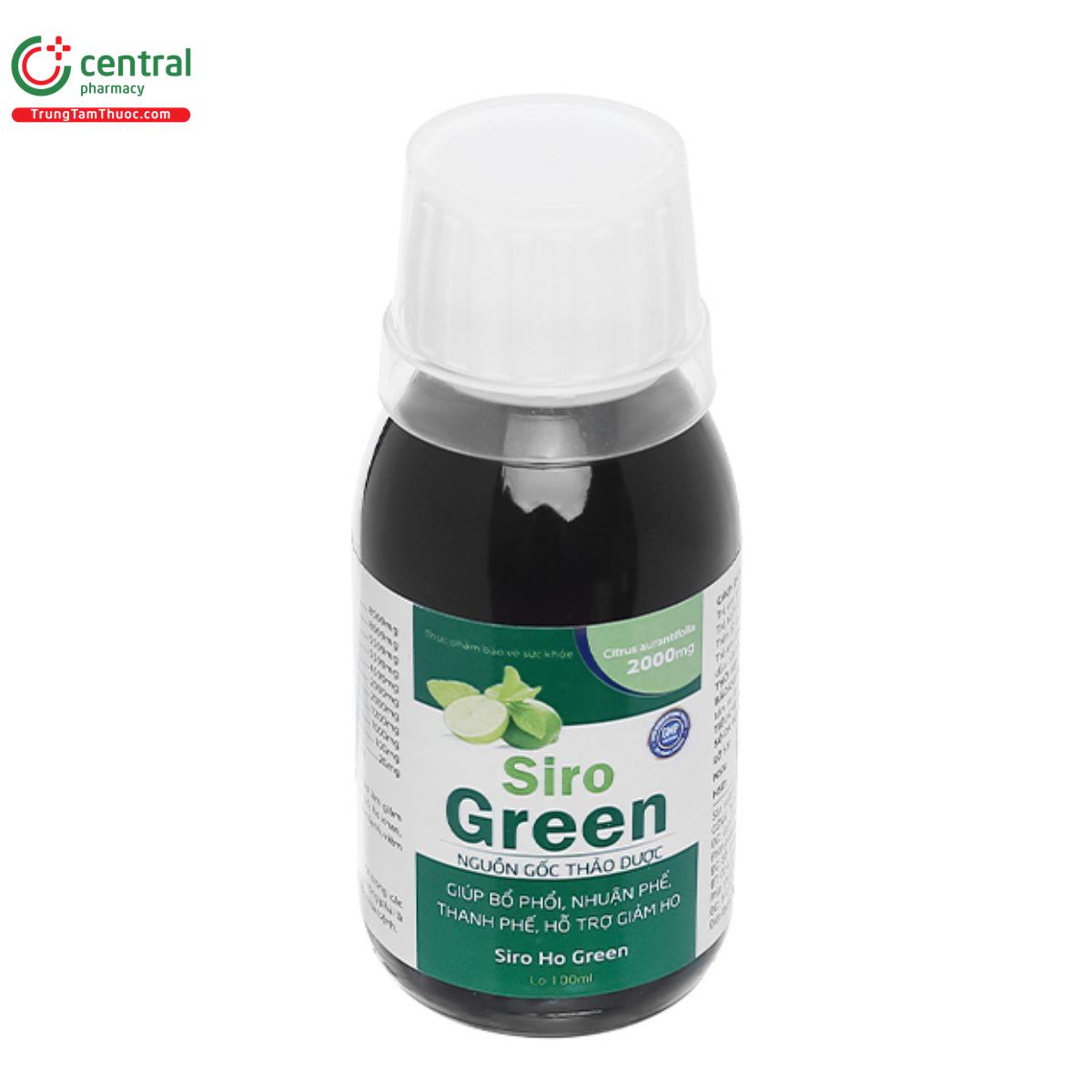 siro green 100ml 9 E1682