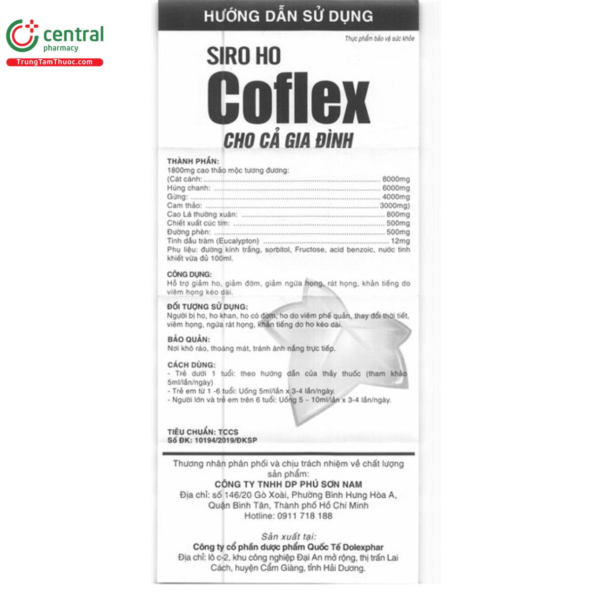 siro ho coflex 100ml 8 Q6636