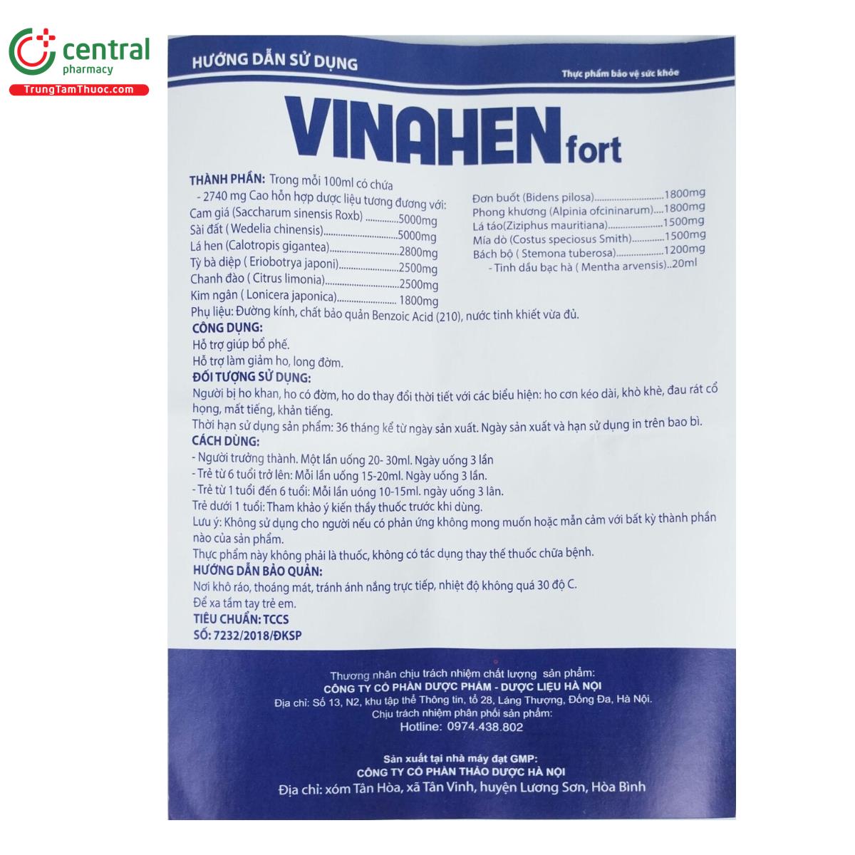 siro ho vinahen fort 6 T7268