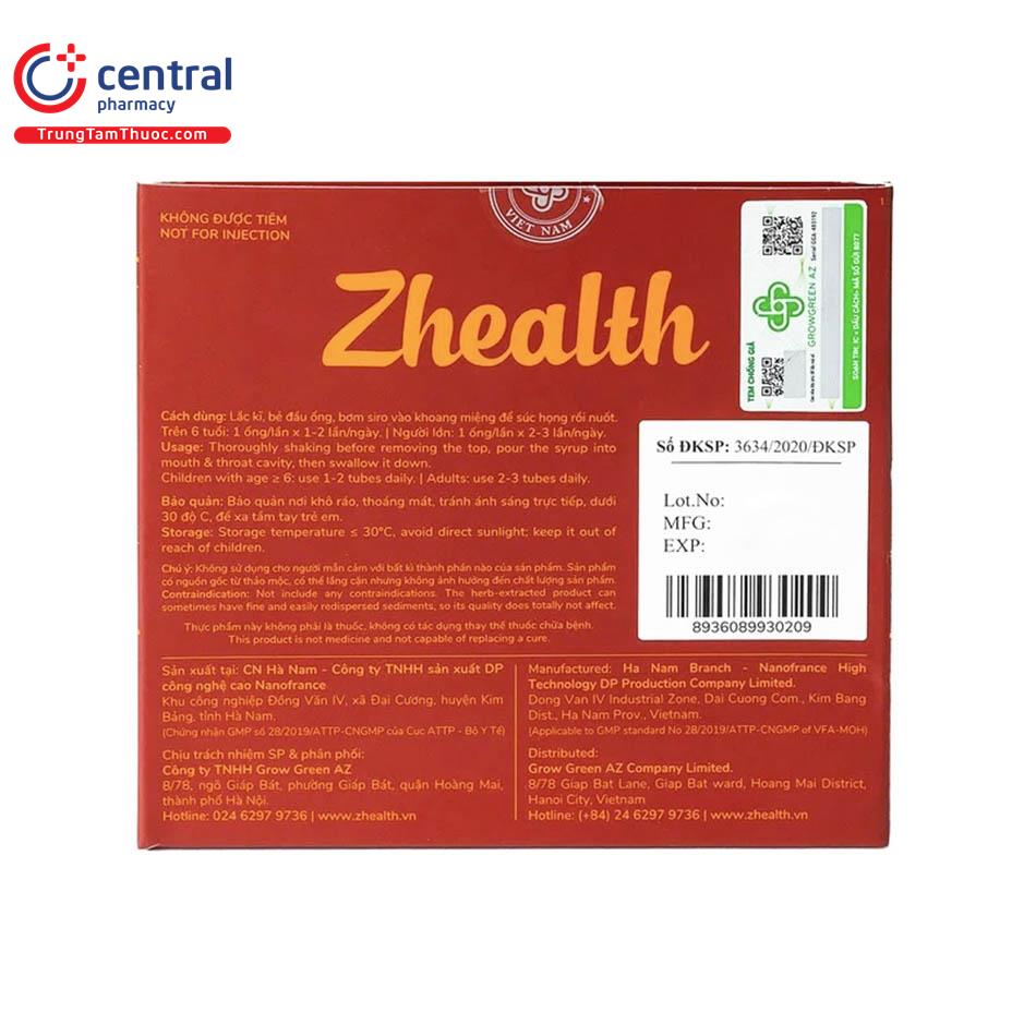 siro ho zhealth 11 S7122