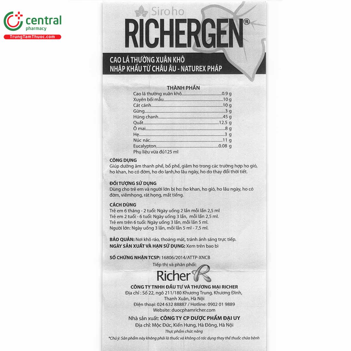 siro richergen 125ml 7 A0127