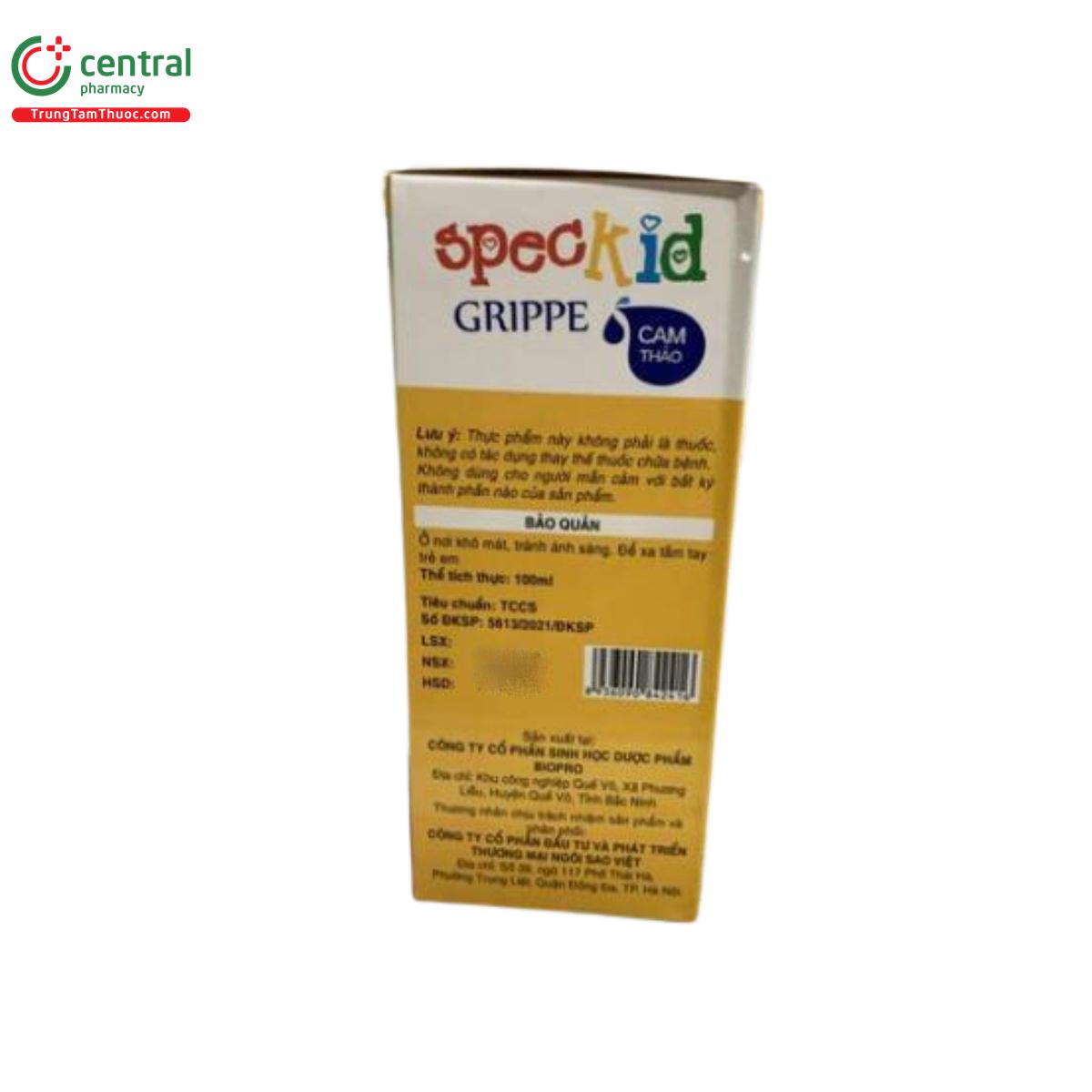 siro speckid grippe 4 C1053