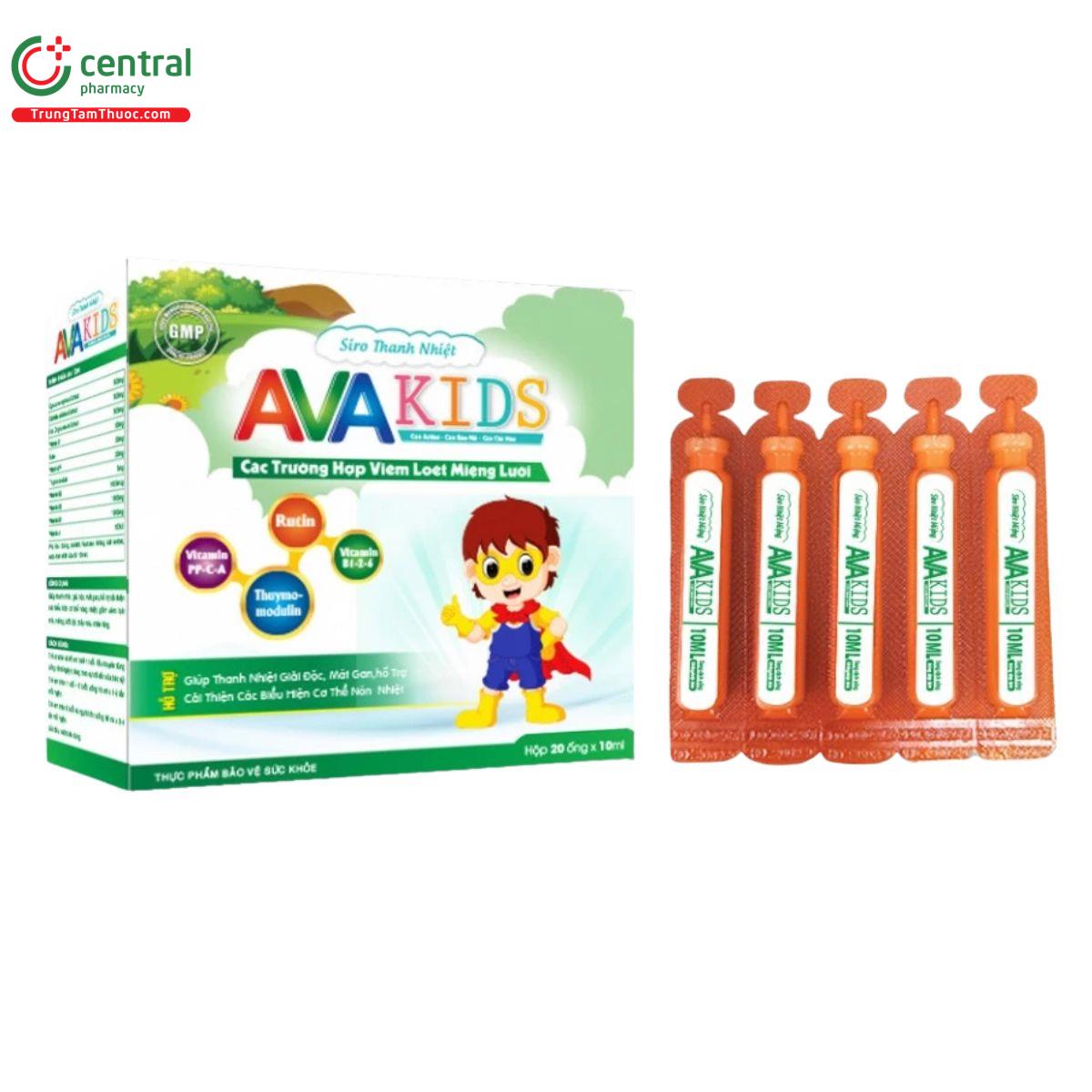 siro thanh nhiet ava kids 1 U8548 siro thanh nhiet ava kids 1 U8548