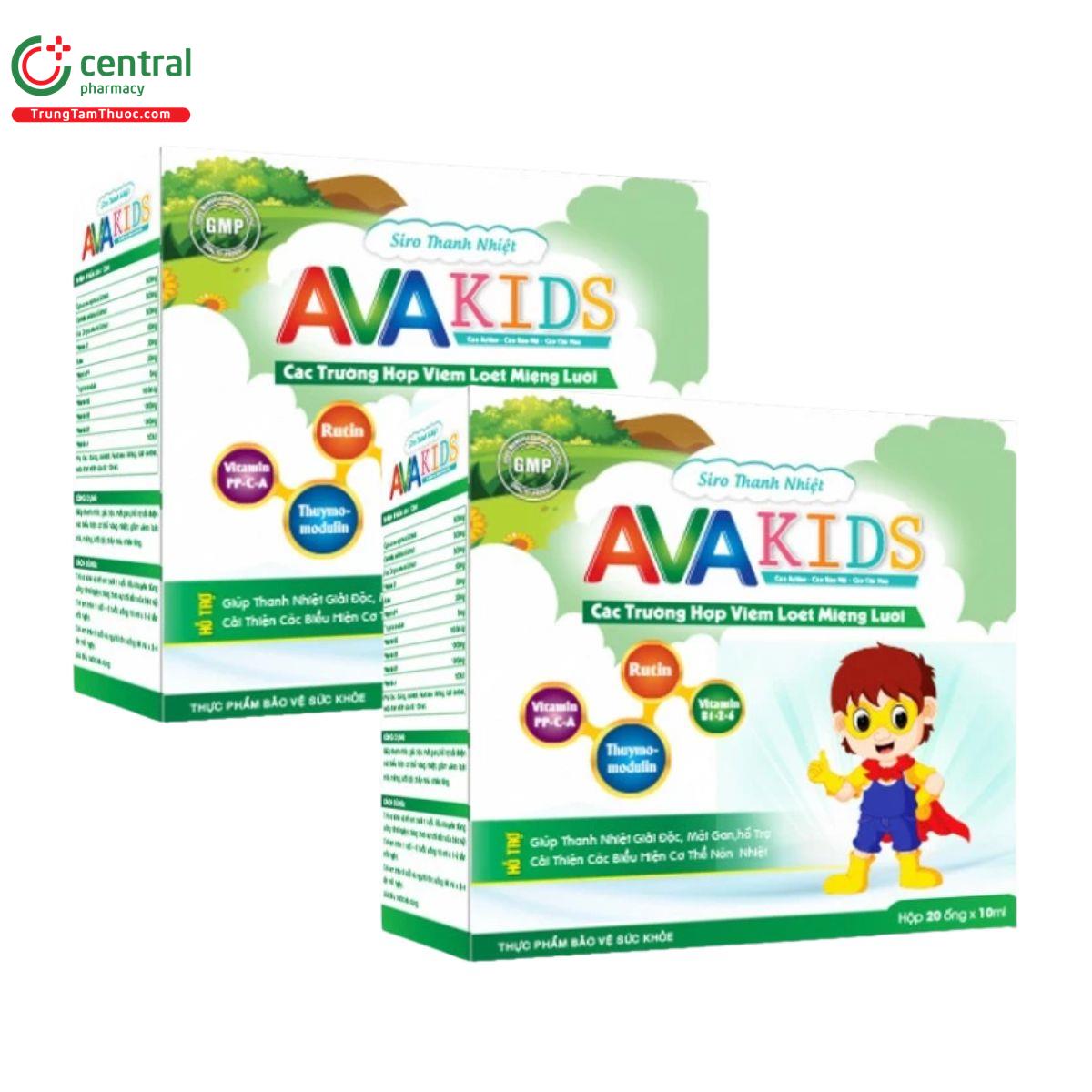 siro thanh nhiet ava kids 3 K4823 siro thanh nhiet ava kids 3 K4823