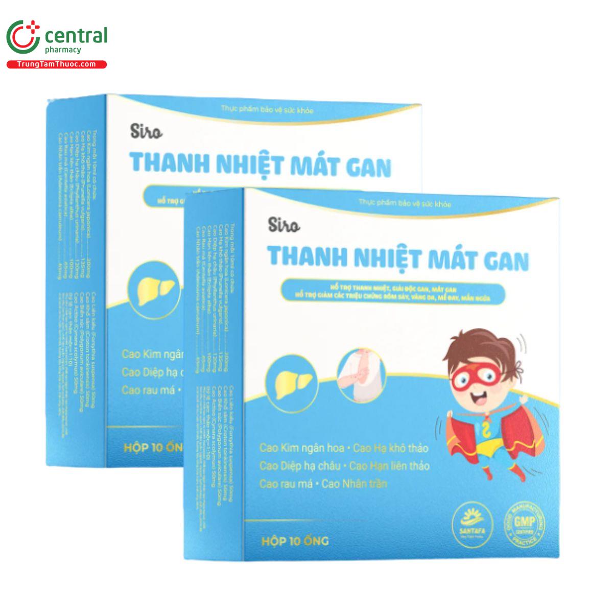 siro thanh nhiet mat gan santafa 3 H2146