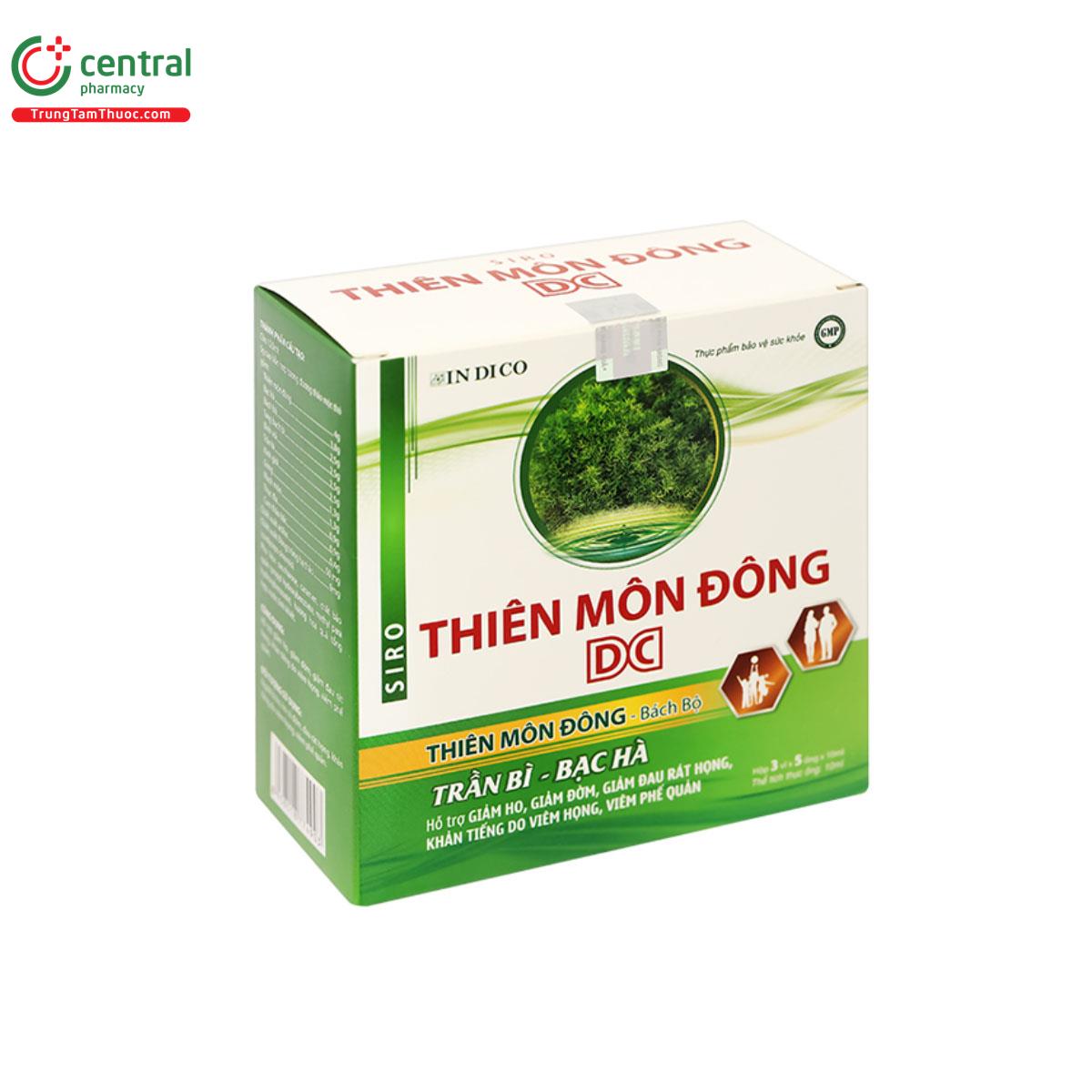 Siro Thiên Môn Đông DC ống 10ml