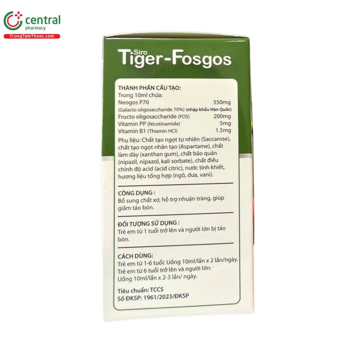 siro tiger fosgos 5 O6642 siro tiger fosgos 5 O6642