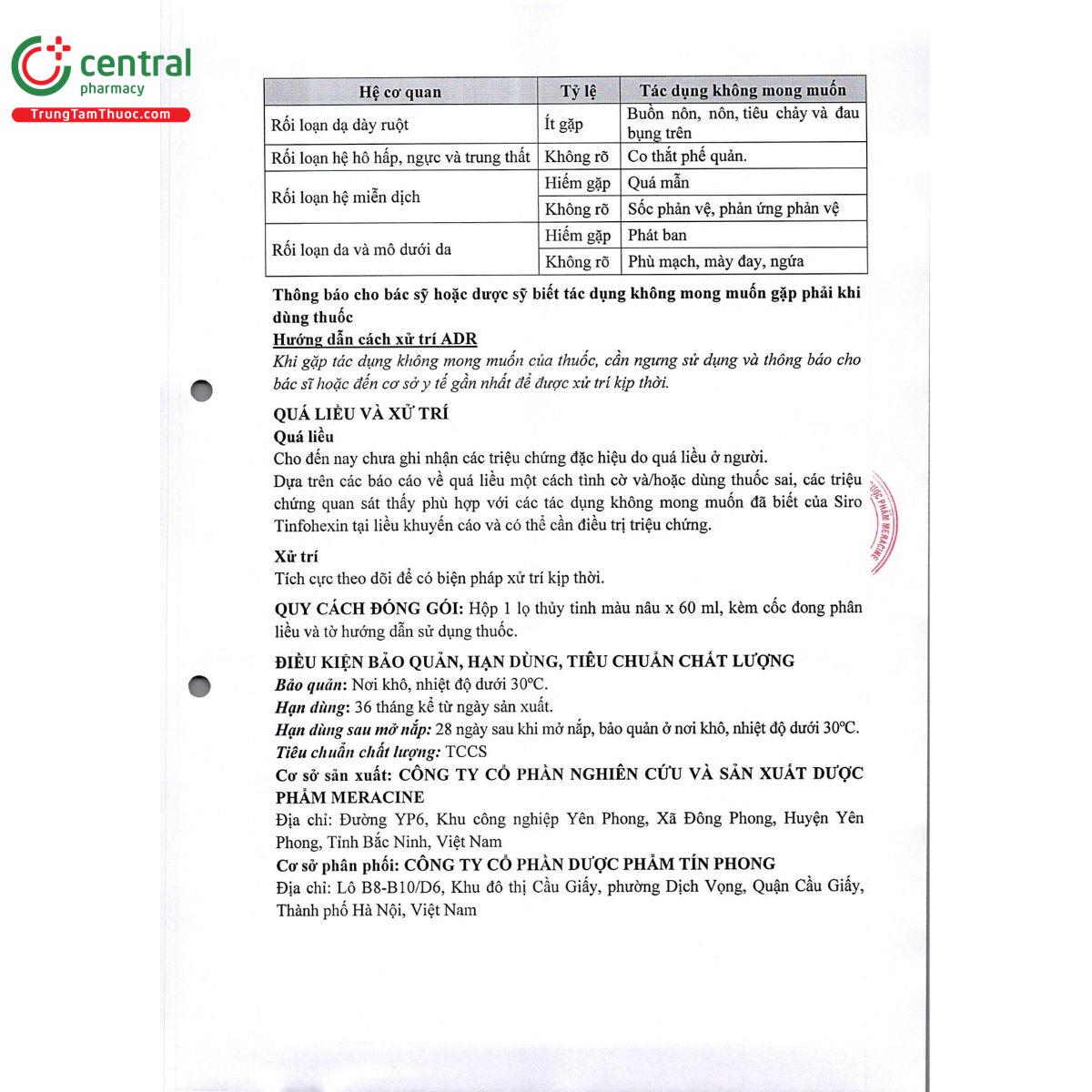 siro tinfohexin 0 08 4 B0403 siro tinfohexin 0 08 4 B0403