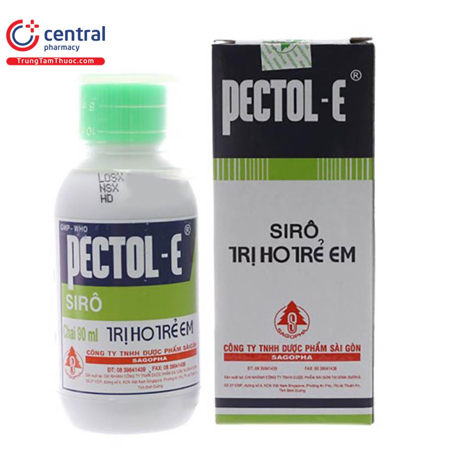 [CHÍNH HÃNG] Thuốc Pectol-E Sirô chai 90ml bảo vệ sức khỏe cho bé