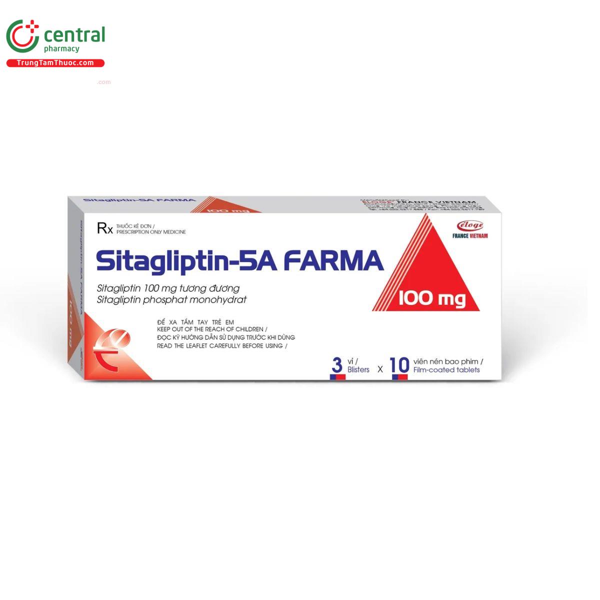 sitagliptin 5a farm 100mg 3 G2158