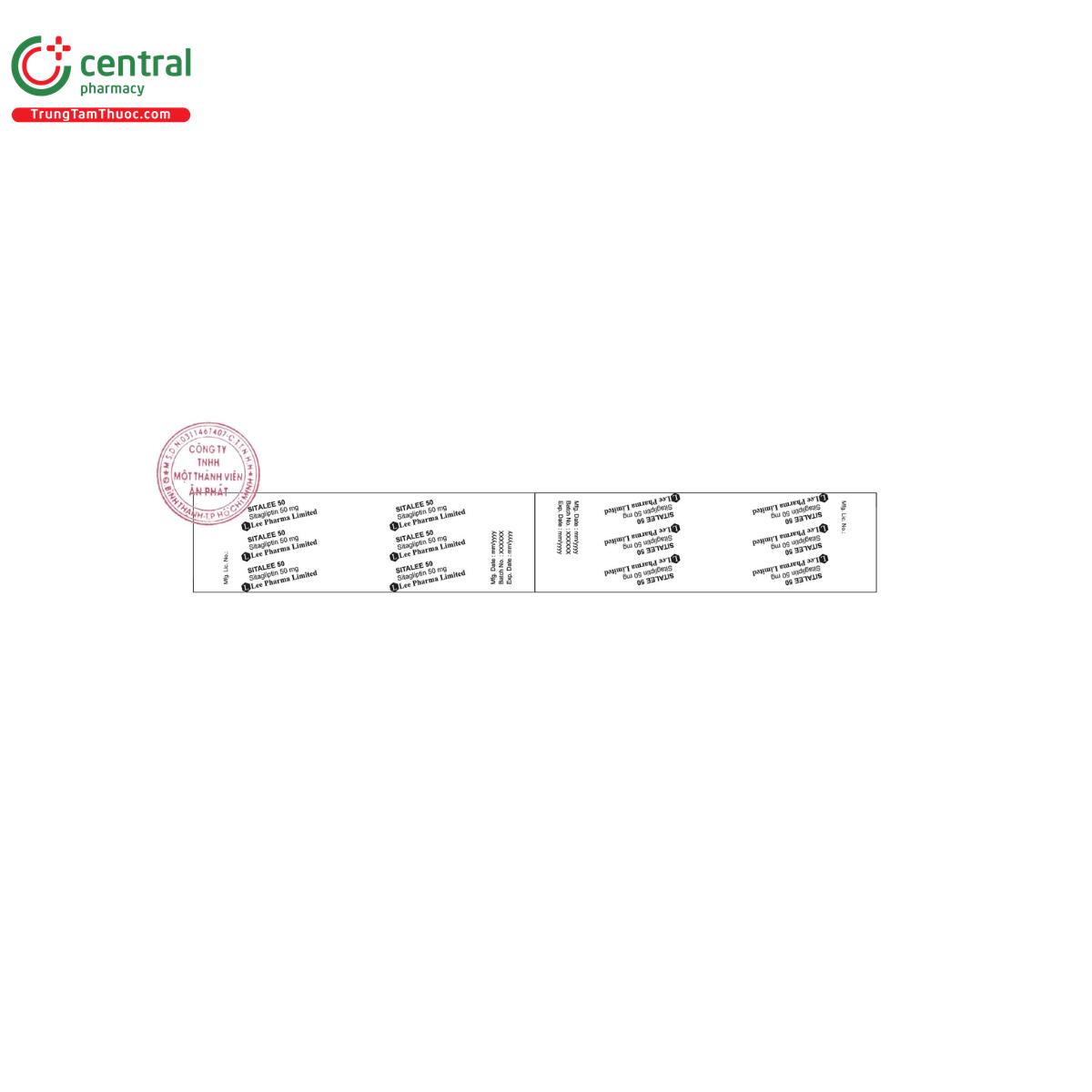 sitalee 50mg 3 L4731