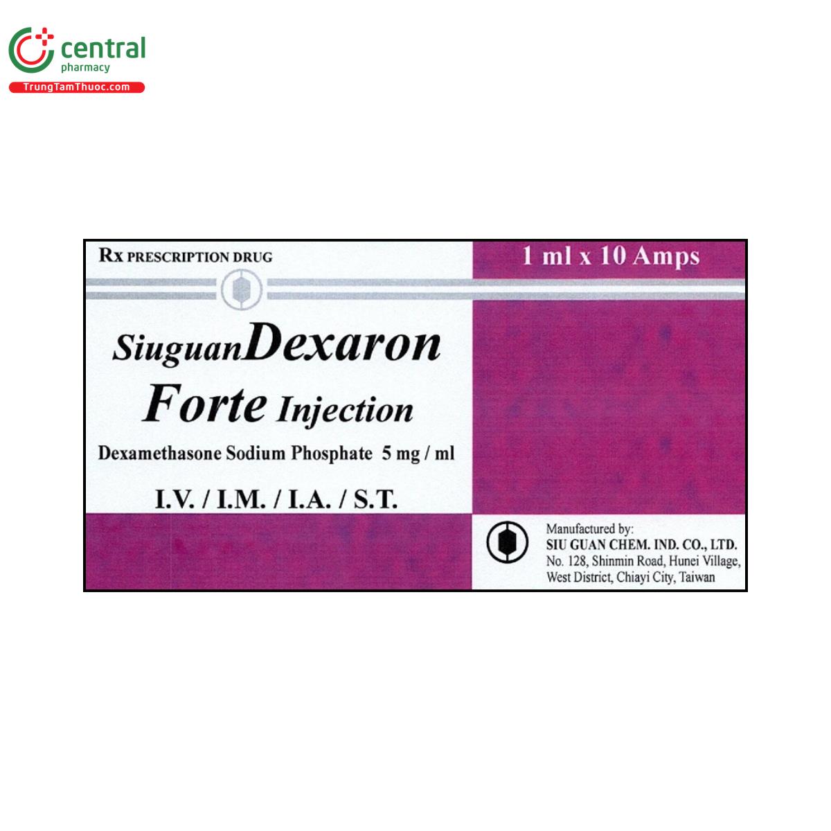 siuguandexaron forte injection 1 V8514 siuguandexaron forte injection 1 V8514