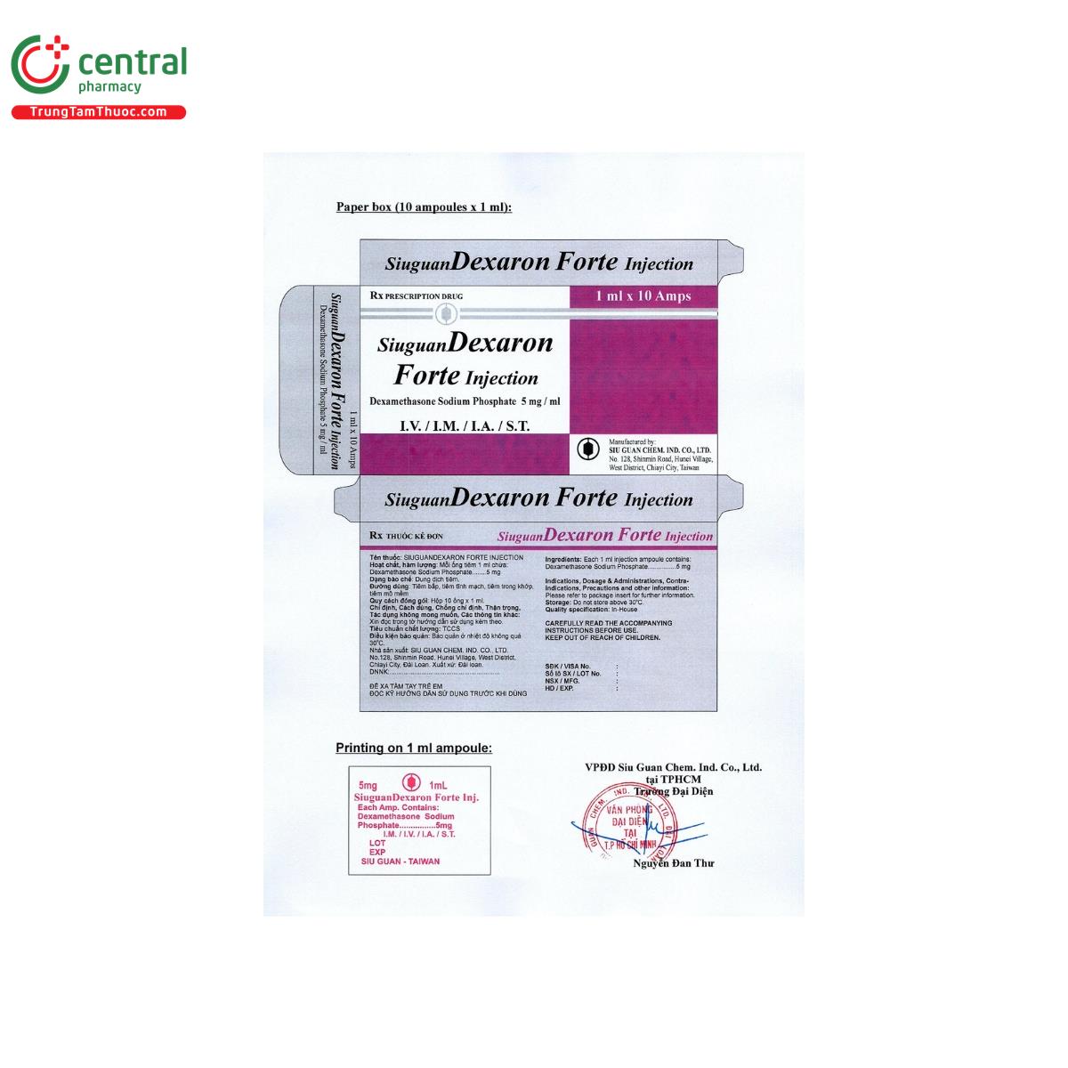 siuguandexaron forte injection 3 B0273 siuguandexaron forte injection 3 B0273