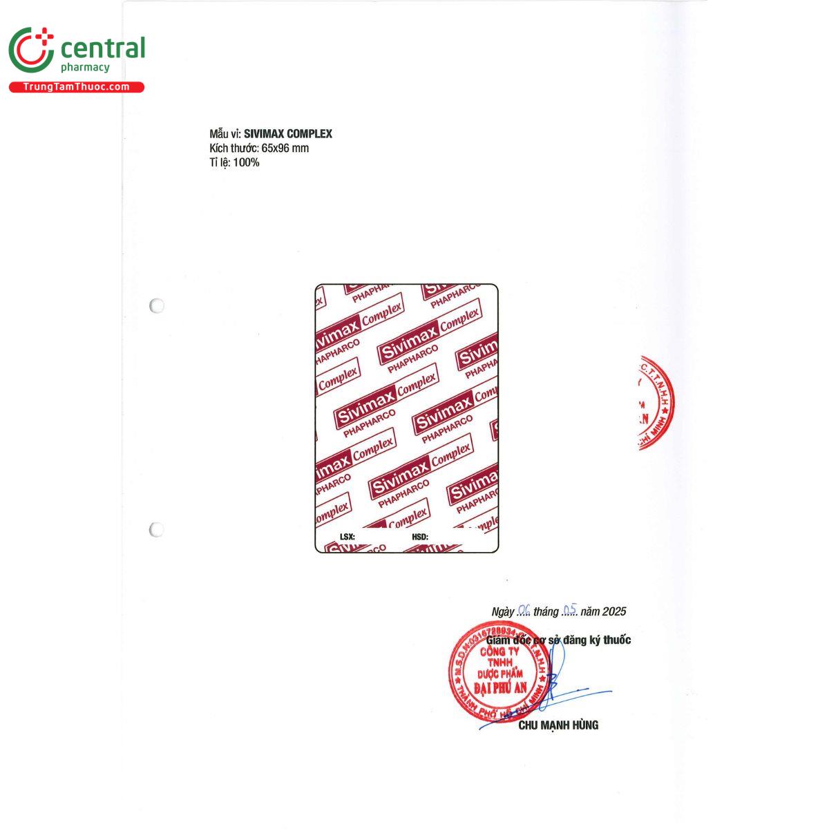 sivimax complex 3 N5407