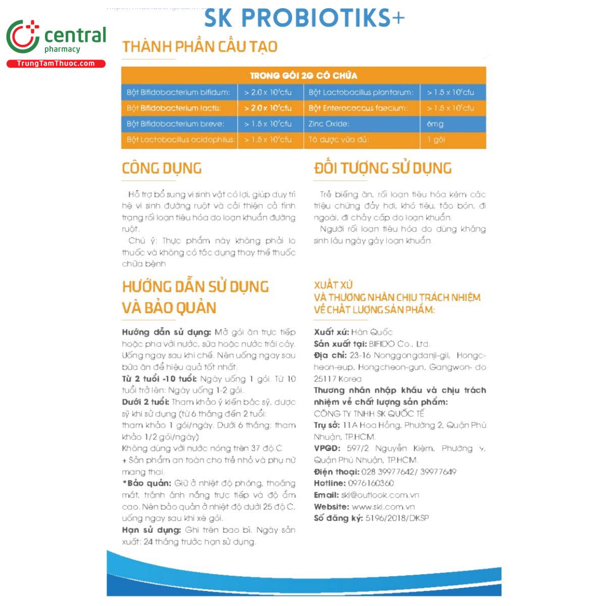 sk probiotiks 5 S7327