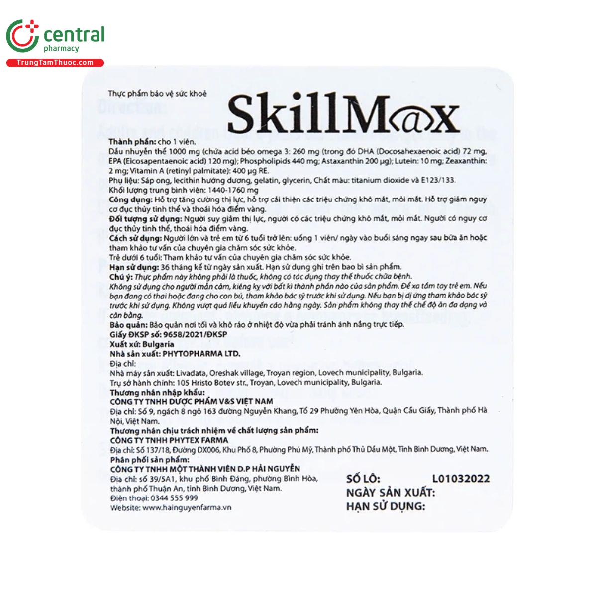 skillmax ocavill 7 I3305