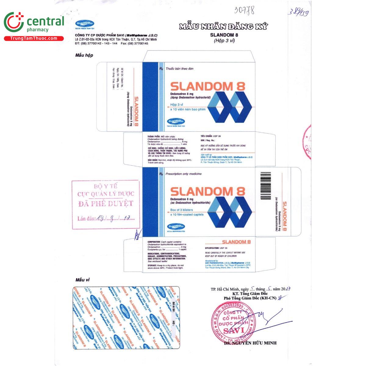 slandom 8 1 V8353